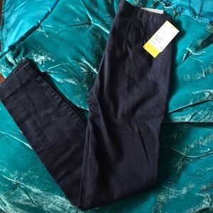 H&M  slim leg navy pants